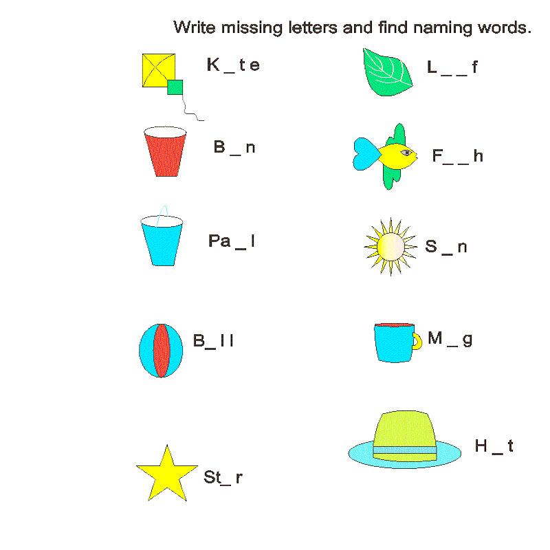write the definition of naming words