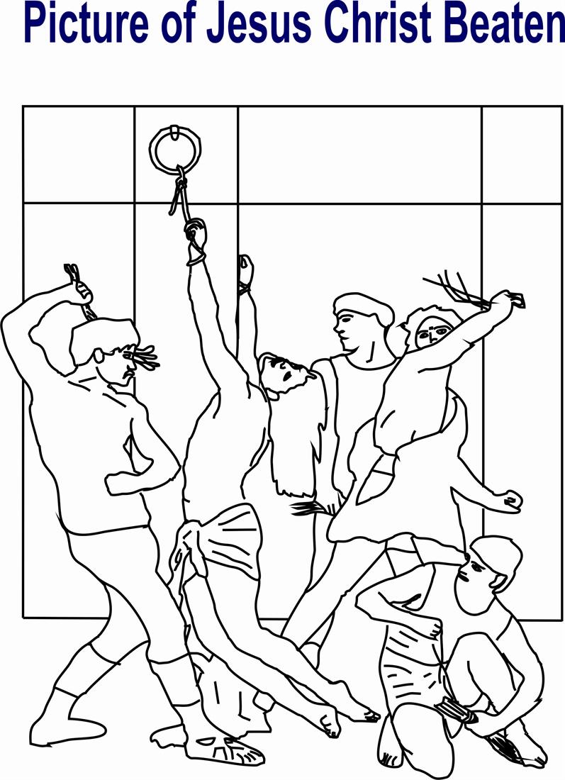 2907 Jesus Chirst Coloring Pages