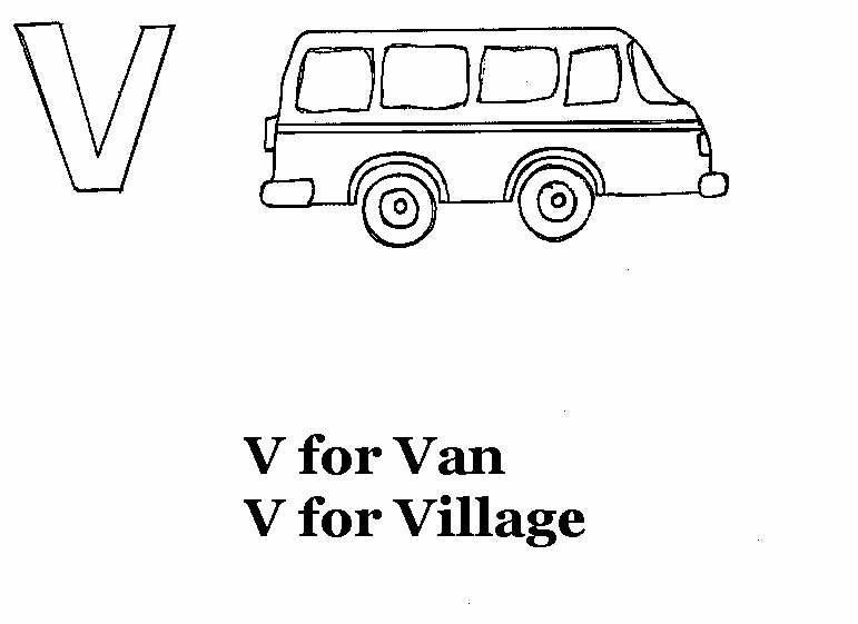 v coloring pages for kids-#25