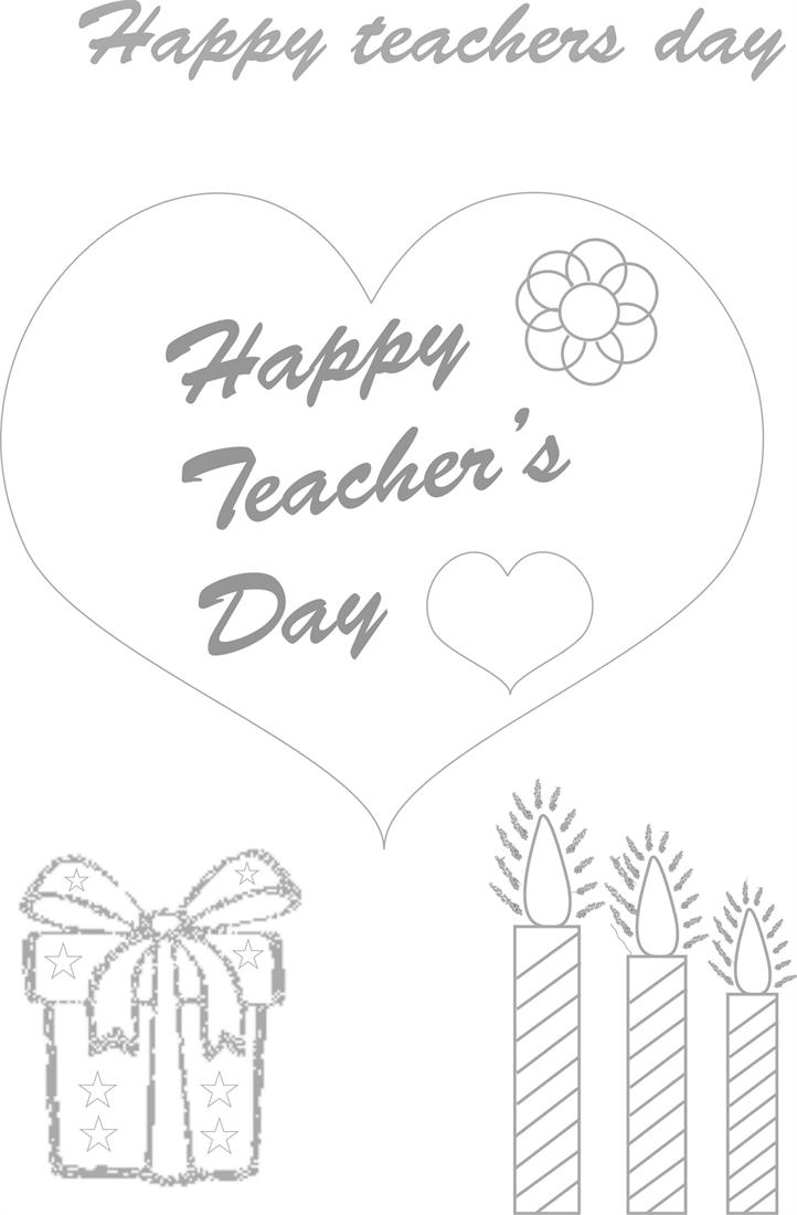 teachers day coloring pages - photo #2