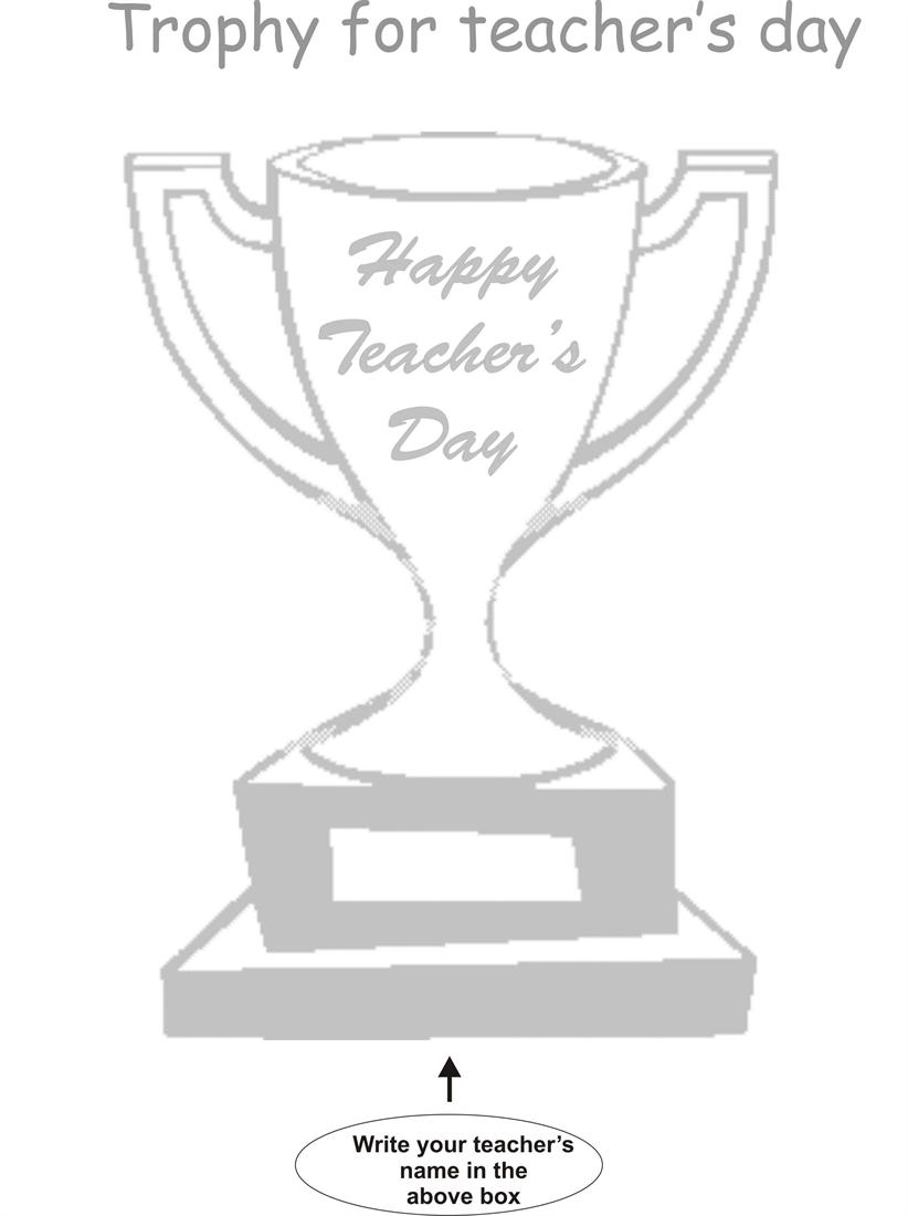 Teachers day coloring worksheets for kids 4