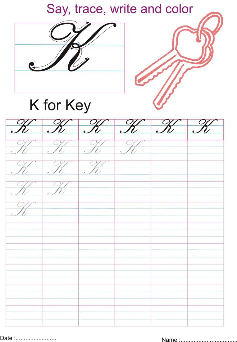 Suggestions Online  Images of Cursive Capital F alphabet worksheets, education, worksheets, math worksheets, worksheets for teachers, and printable worksheets Cursive Writing Capital Letters Worksheets 2 1100 x 763