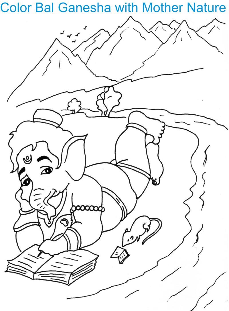 ganesha coloring pages - photo #30