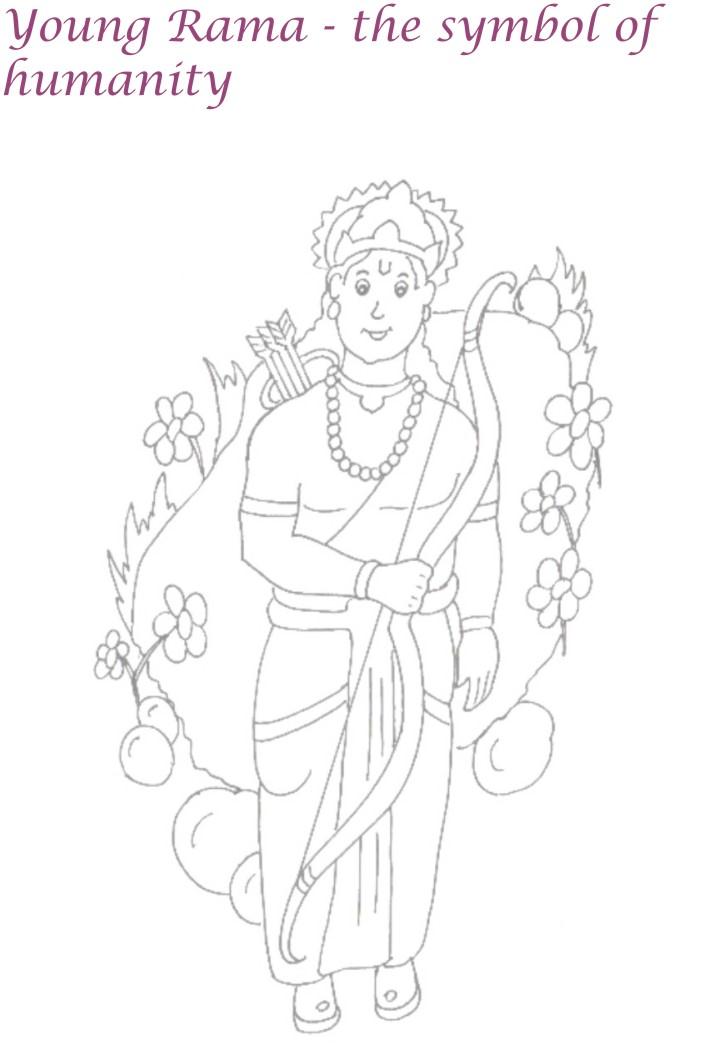 rama coloring pages for kids - photo #25
