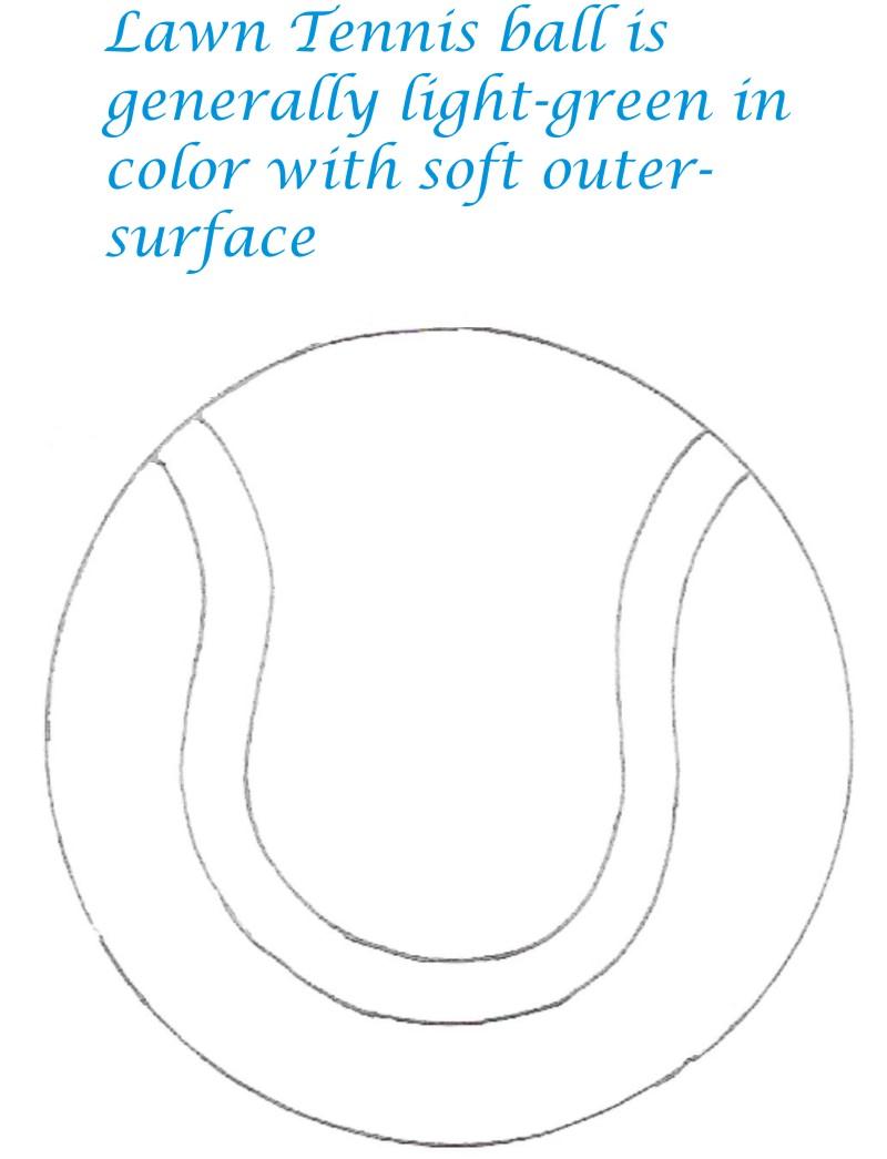 sports goods coloring printable page for kids 6