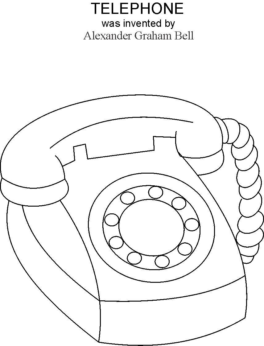 Telephone Printable