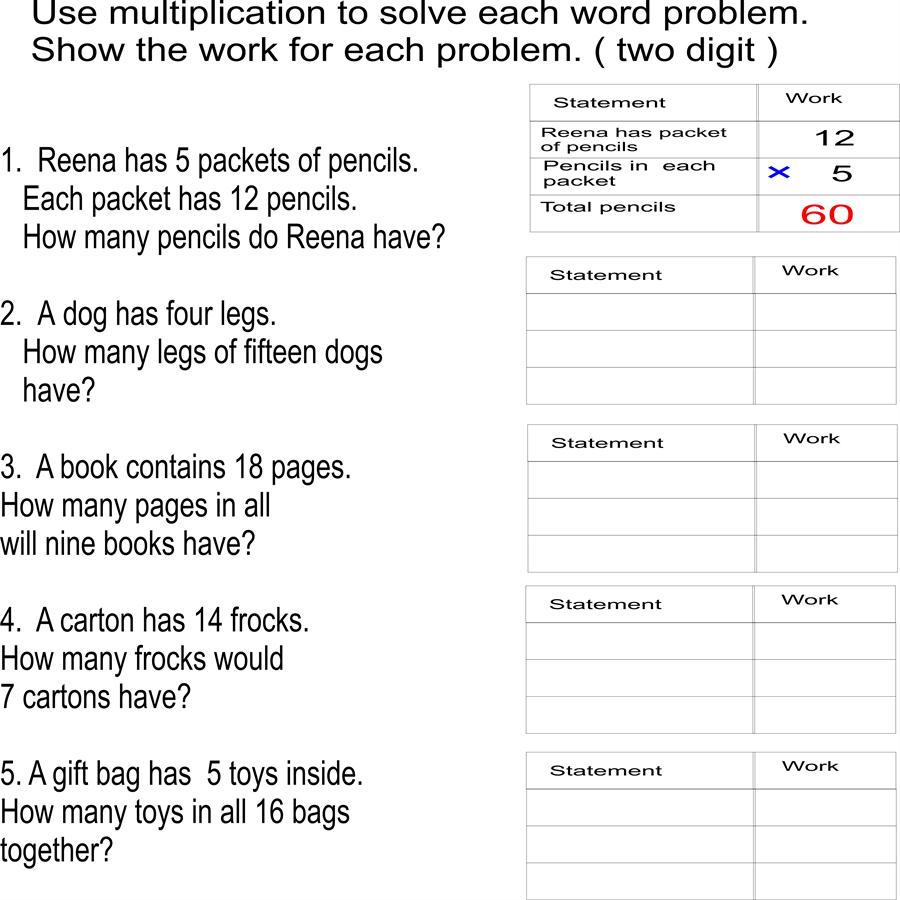 Worksheet Multiplication Word Problems For 3rd Grade word problem multiplication worksheets division with decimals problems 2 3231 27217 6800 wo