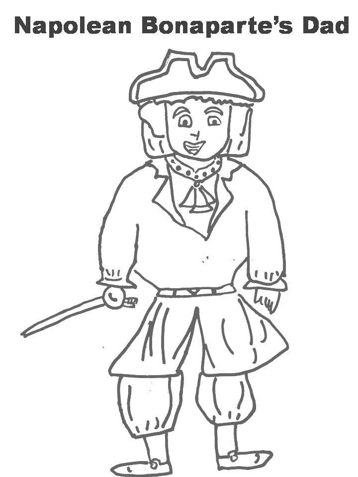 napleon coloring pages - photo #6