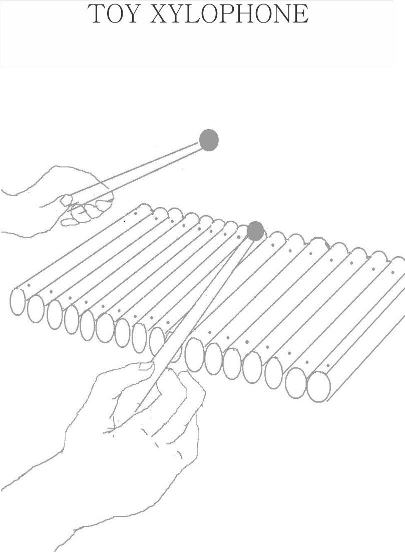 xylophone coloring pages - photo #47
