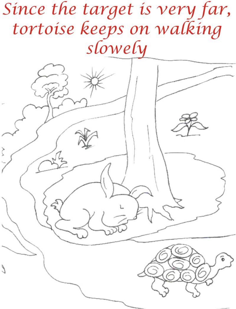 The Racing story coloring page for kids 16