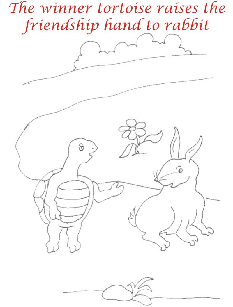 The Racing story coloring page for kids 22