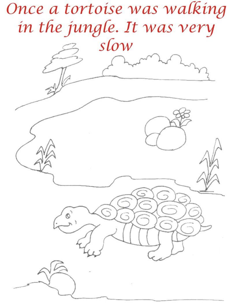 The Racing story coloring pages for kids1