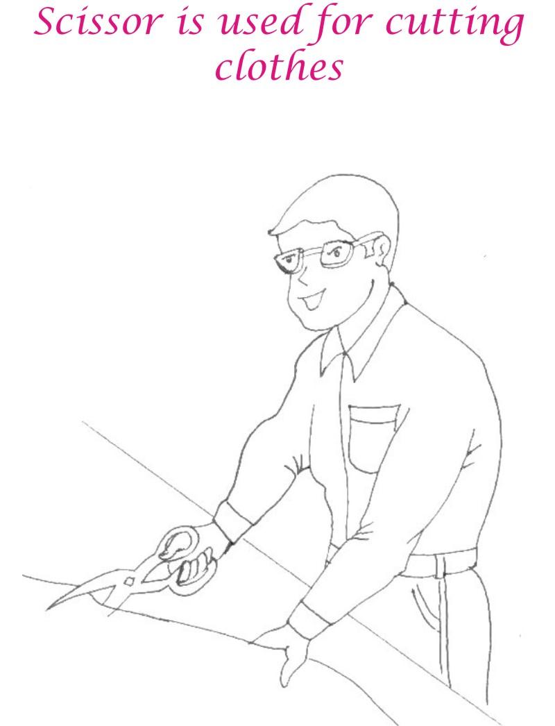 Scissor Coloring