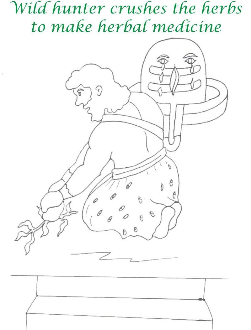 True devotee Story coloring page for kids 30