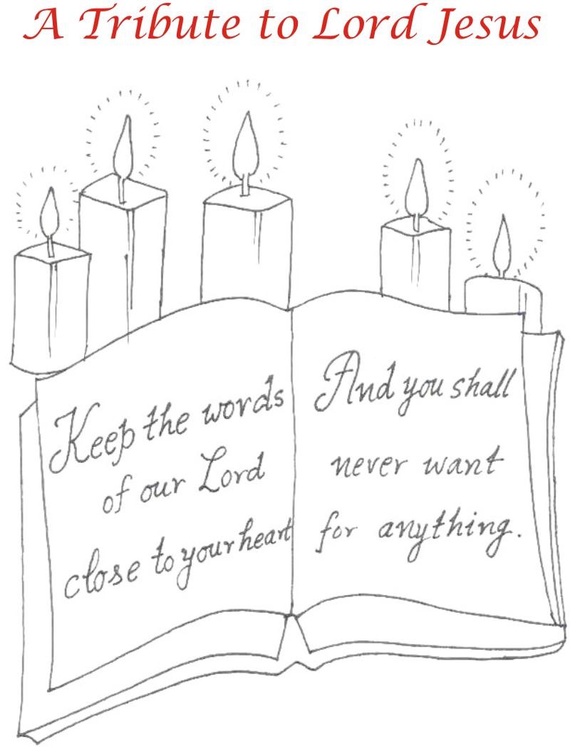 Good Friday coloring printable page for kids 3