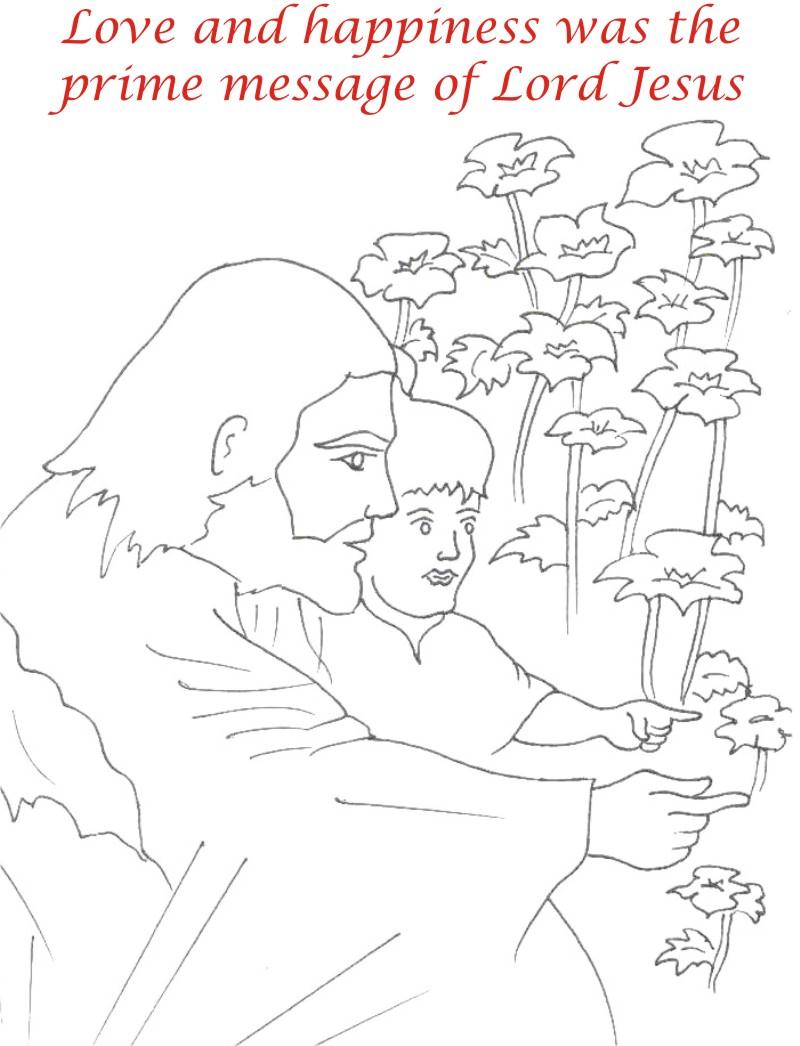 Good Friday coloring printable page for kids 11