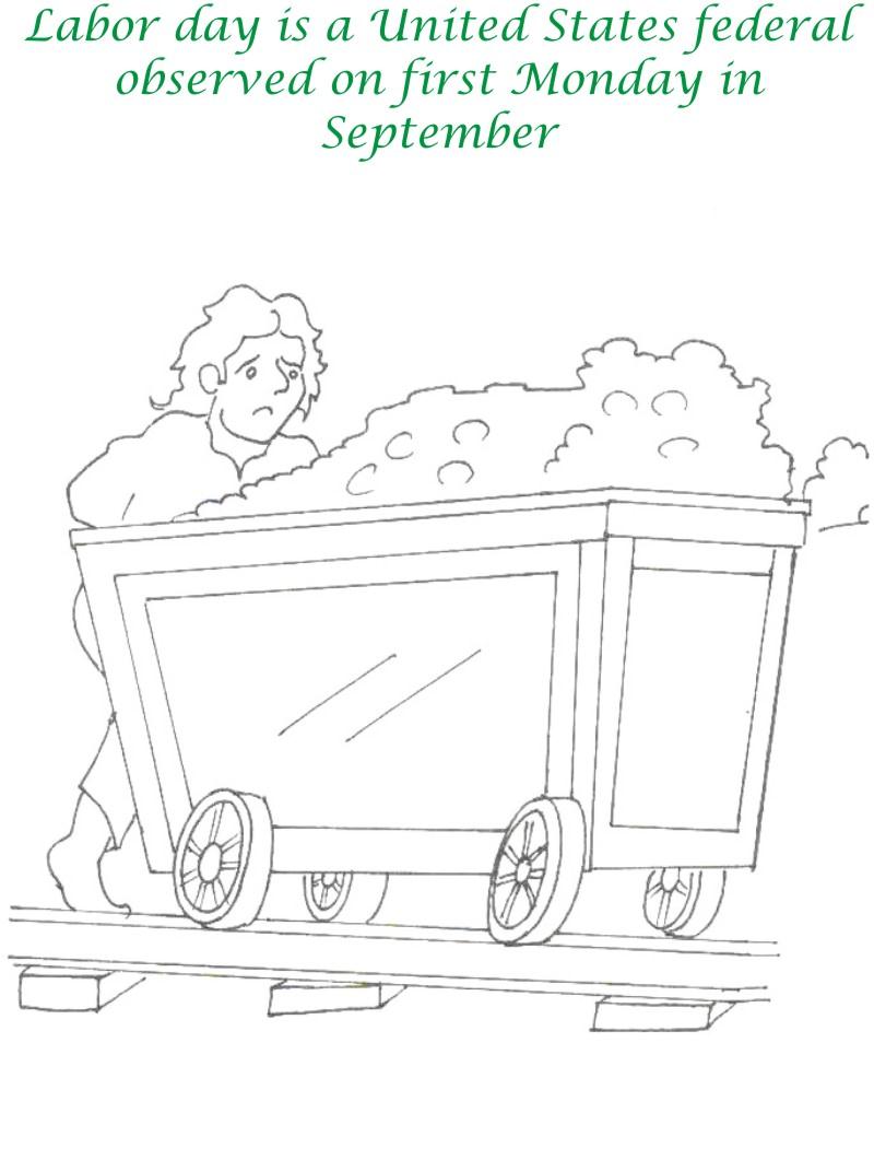 labor day coloring pages for kids - photo #38