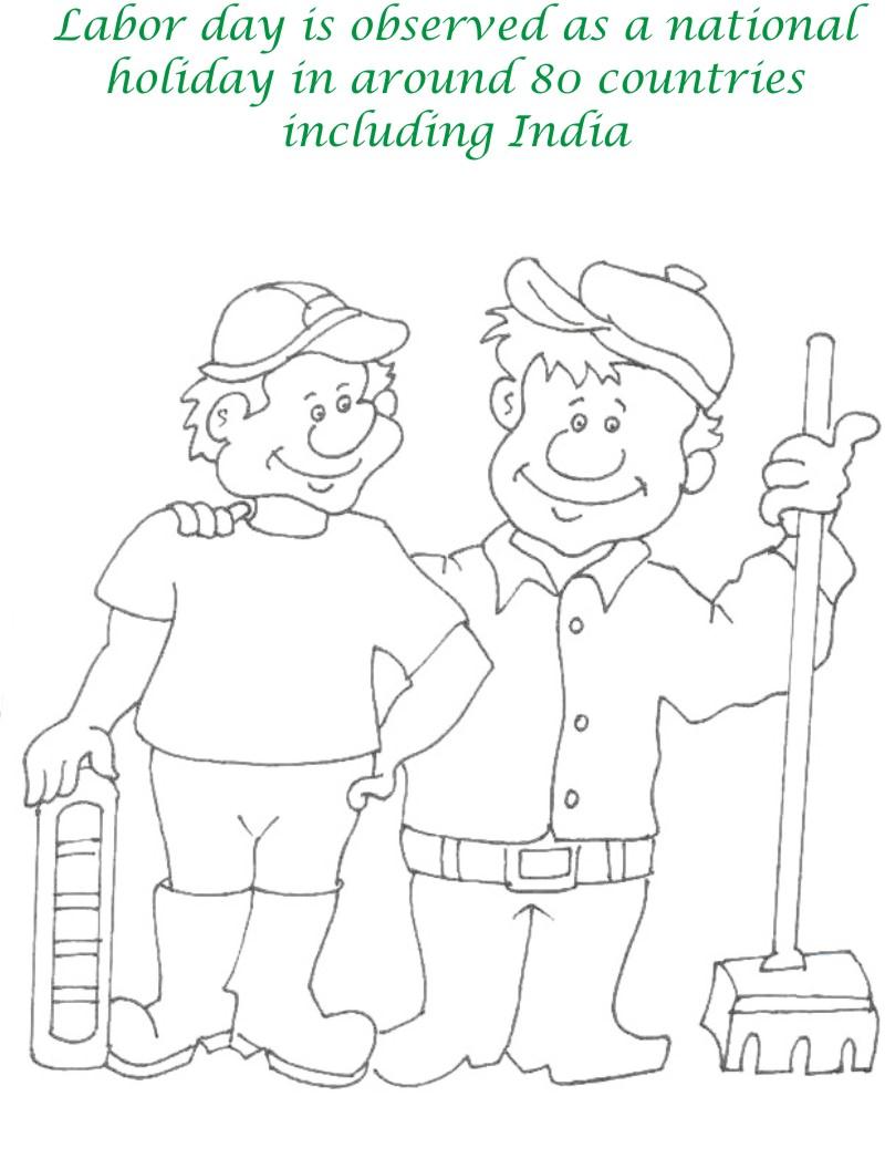 labor day coloring pages for kids - photo #7