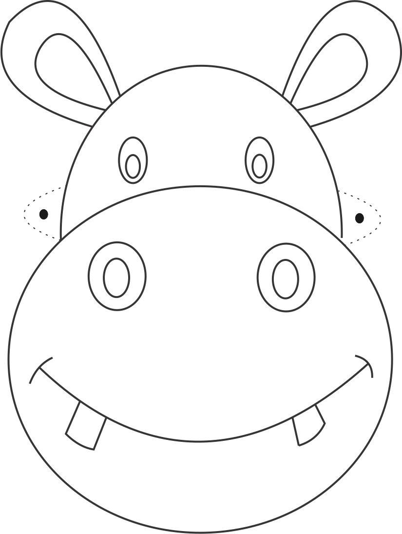 3386 2930 Face mask Hippo