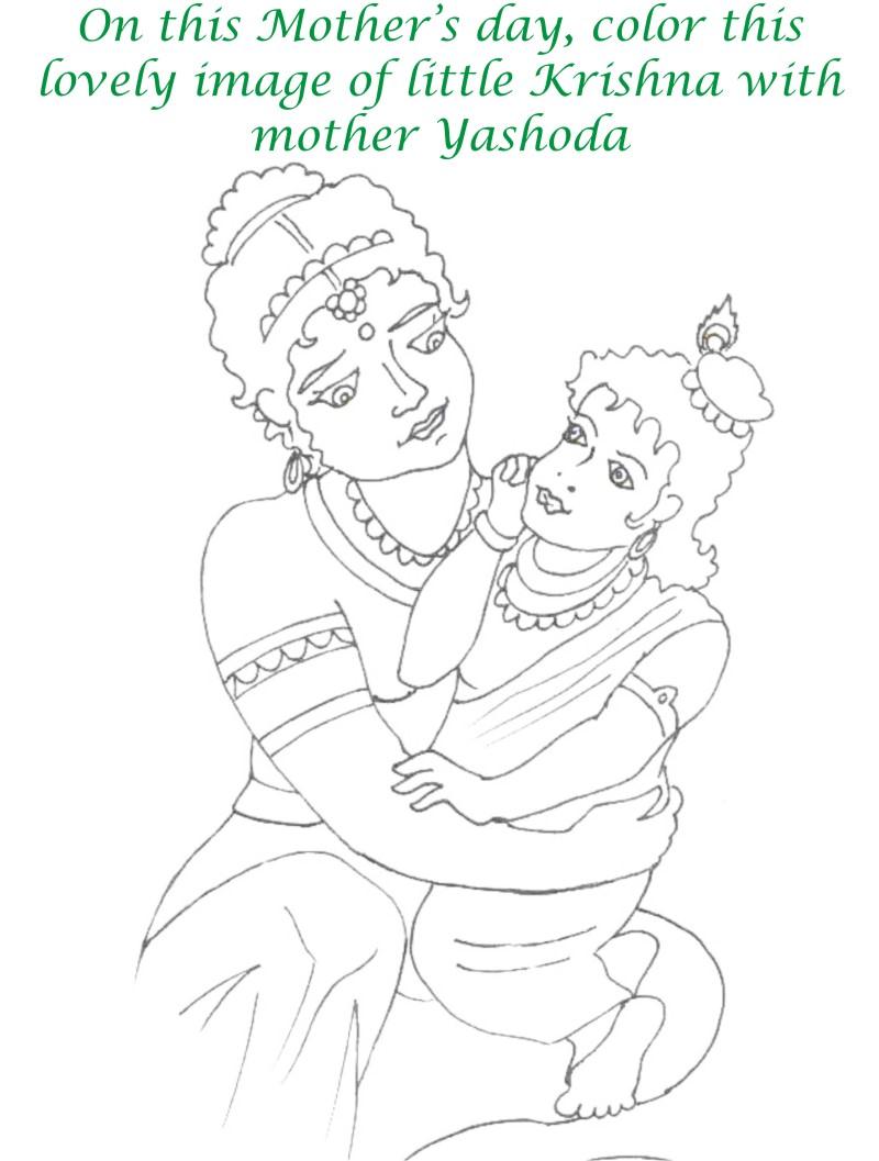 Mothers day printable coloring page for kids 17