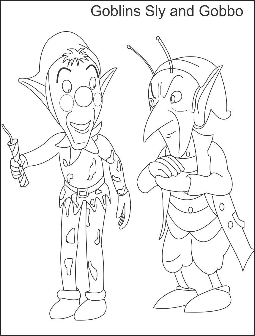 goblin coloring pages - photo #26