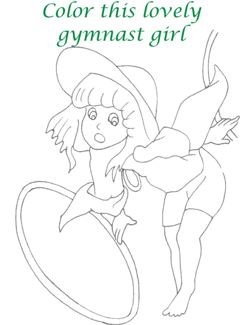 Circus printable coloring page for kids 22