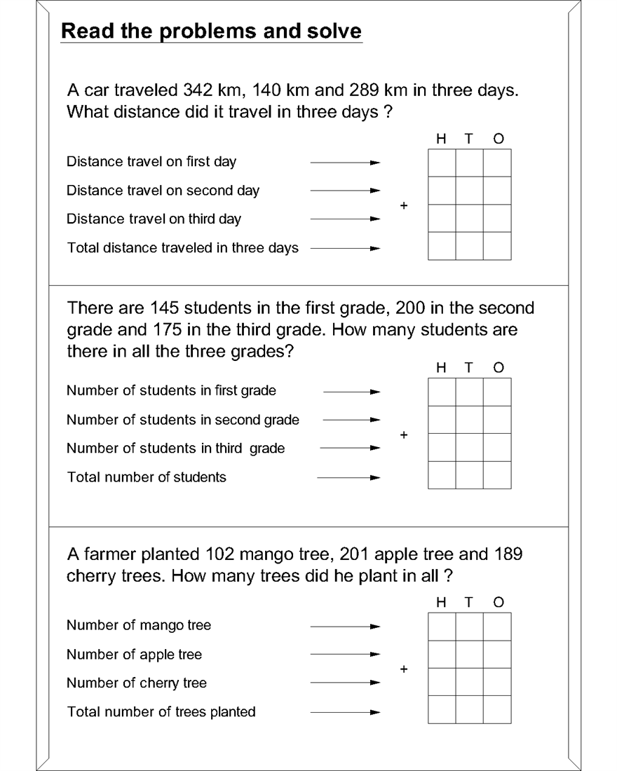 worksheet Addition And Subtraction Story Problems math worksheet for kids