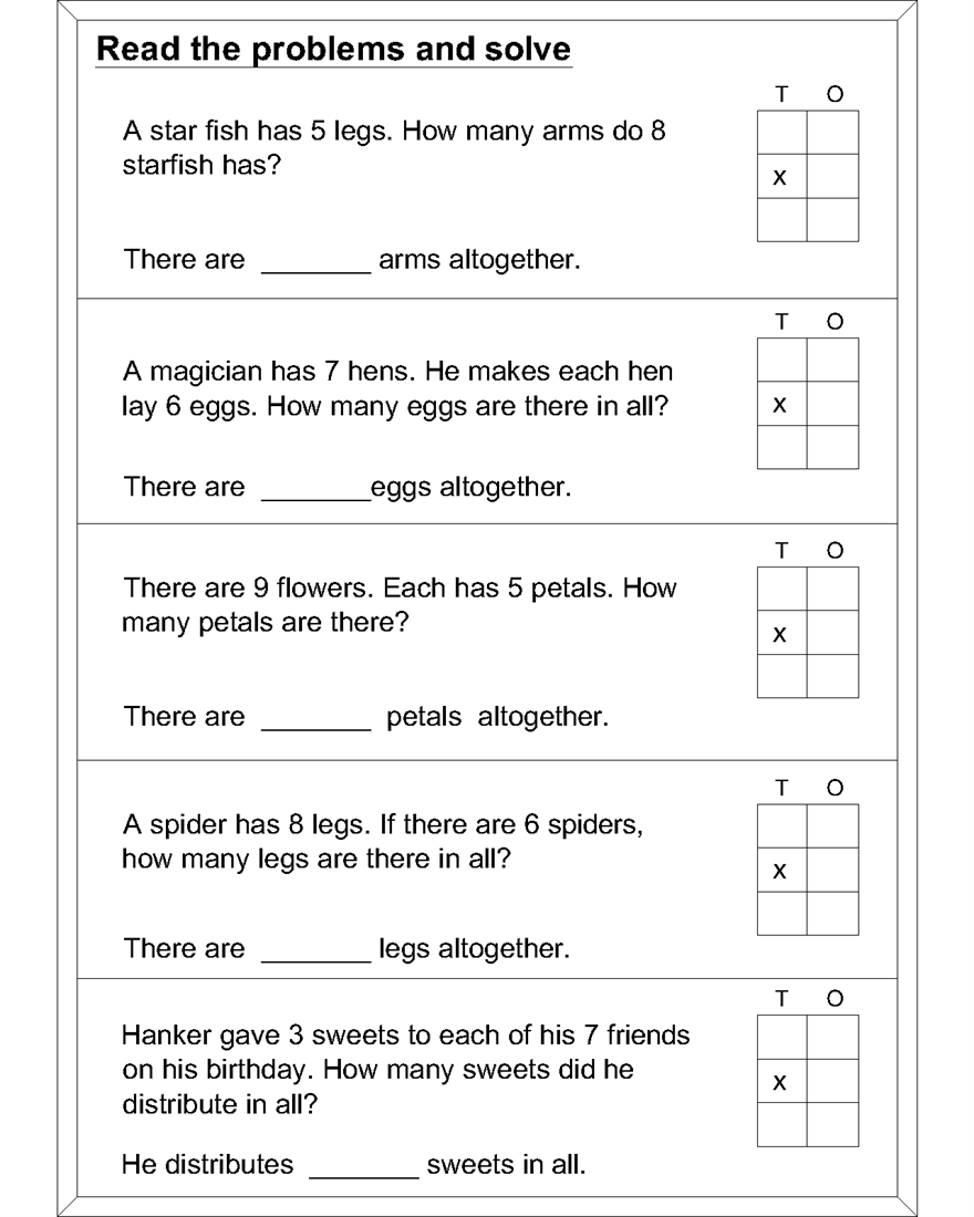 Grade 4 math word problems