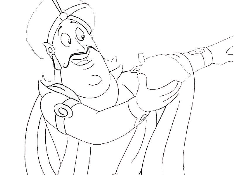 Tenali Raman printable coloring pages for kids 17