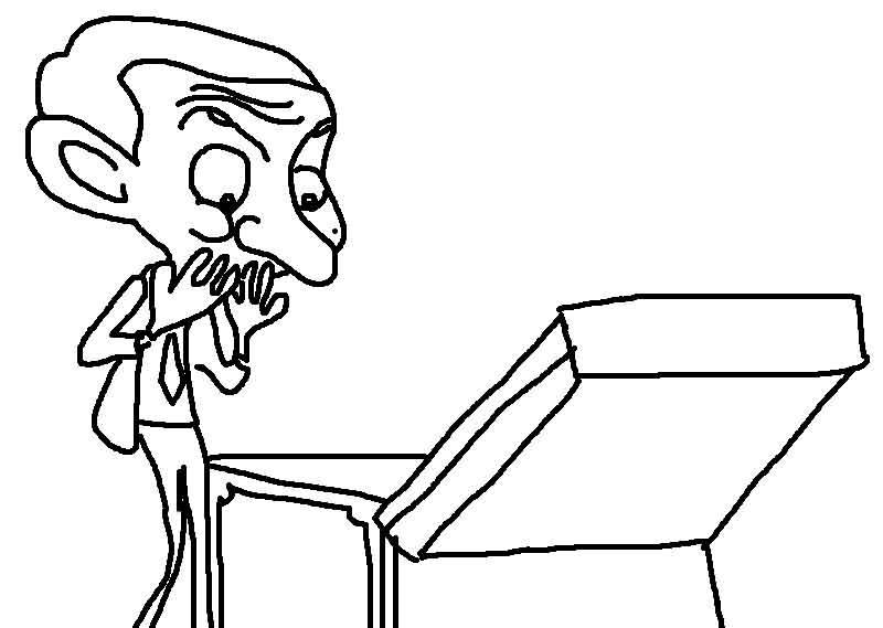 Coloring Pages Mr Bean Car : Mr bean printable coloring pages for kids Coloring Pages Mr Bean Car : Mr bean printable coloring pages for kids