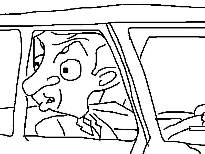 Coloring Pages Mr Bean Car : Mrbean free coloring pages Coloring Pages Mr Bean Car : Mrbean free coloring pages