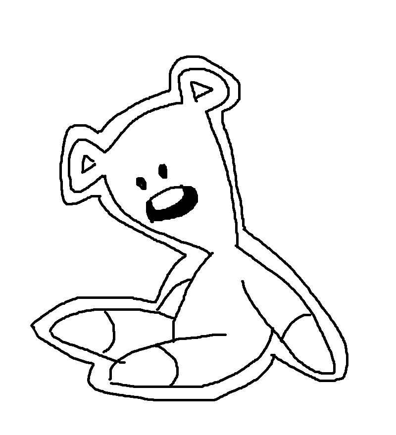 talking ted coloring pages - photo #21