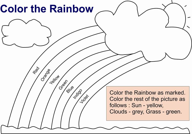 rainbow coloring pages 10 rows - photo #11