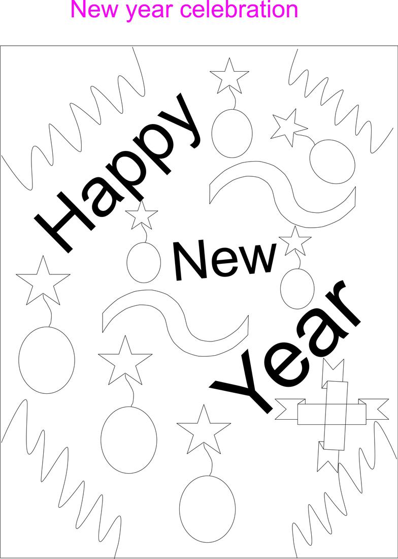 new year celebration pdf new year coloring worksheet for new year celebration pdf new year coloring worksheet for