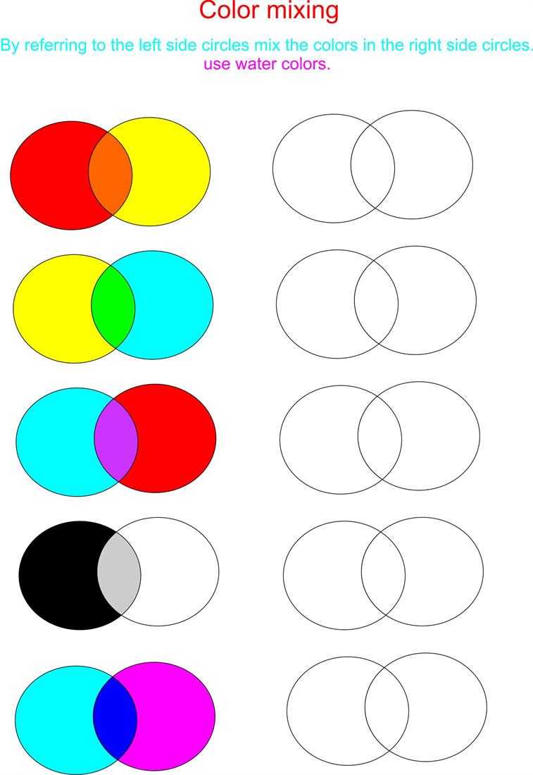 Color mixing is really fun ! Try here