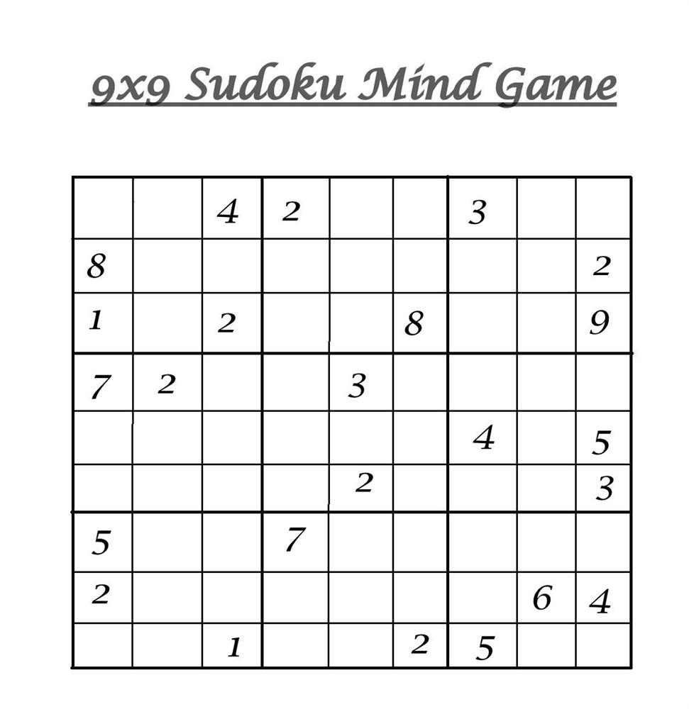 9x9 Sudoku 10